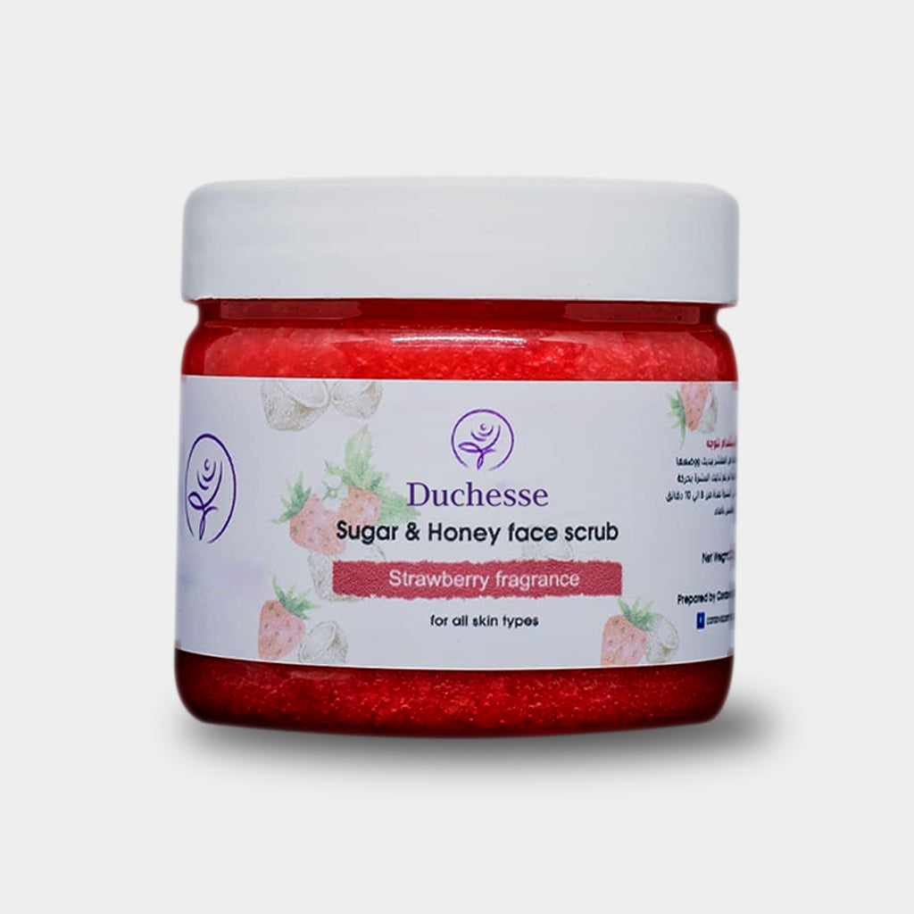 Sugar & honey face scrub